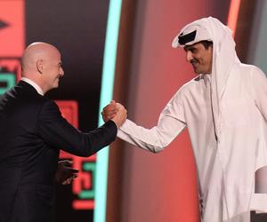 Gianni Infantino w żenujący sposób broni Kataru. Szef FIFA robi wszystko, by zagłuszyć krytykę. I kompromituje sam siebie