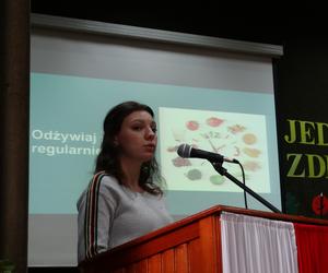 Jedz i żyj zdrowo, czyli seminarium naukowe dla uczniów Zespołu Szkół Rolniczych w Grudziądzu