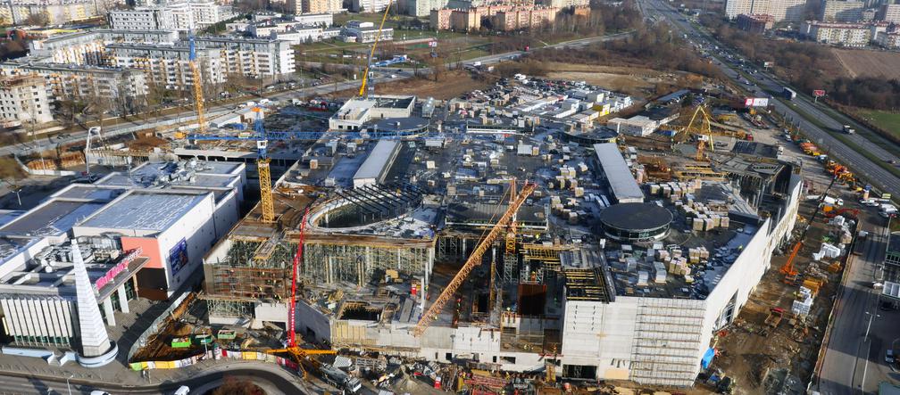 Tak rośnie Centrum Serenada [GALERIA ZDJĘĆ]