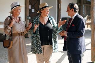 Barwy szczęścia odc. 2734: Małgorzata (Adrianna Biedrzyńska), Jerzy (Bronisław Wrocławski), Józefina Rawicz (Elżbieta Jarosik)