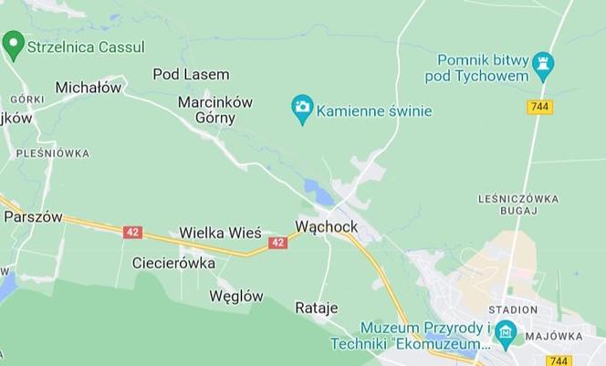 3 miejsce: Wąchock (powiat starachowicki)