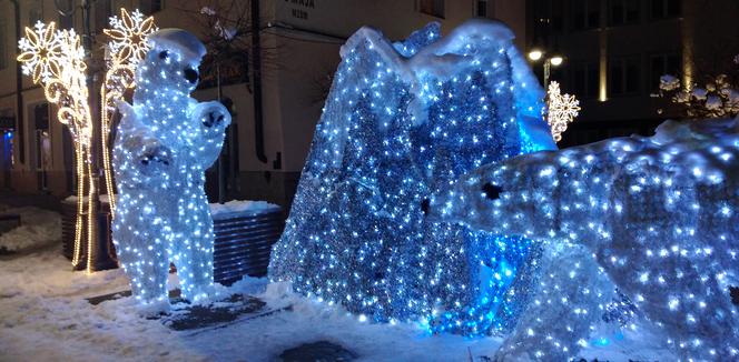 To ostatnia szansa na fotę z misiem lub w pociągu. Później iluminacje zaczną znikać z Rzeszowa