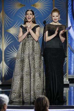  Anne Hathaway i Jessica Chastain
