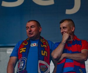 Kibice na meczu Piast Gliwice - Górnik Zabrze