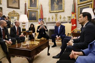 Spotkanie Trump - Macron