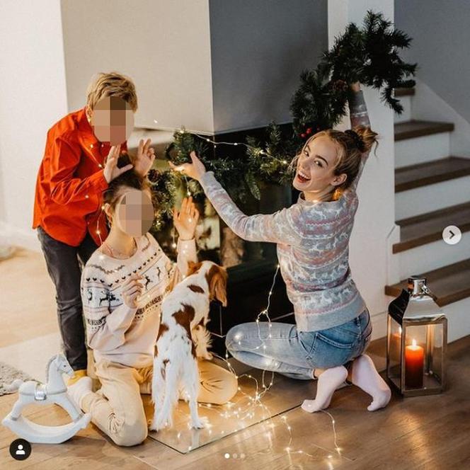 Wiktoria Gąsiewska w bieliźnie