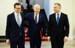 Mateusz Morawiecki spotkał się z Dudą i Bidenem