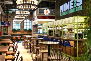 NINE's. Restaurant & Sports Bar: lokal Roberta Lewandowskiego w Browarach Warszawskich