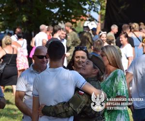 Blisko 120 nowych żołnierzy 4 Warmińsko-Mazurskiej Brygady Obrony Terytorialnej złożyło przysięgę