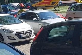 Chłopiec spadł z balkonu w Bielsku-Białej. Lądował LPR