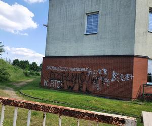 Obraźliwe graffiti w Rudzie Śląskiej
