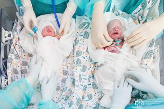 Taka ciąża to jak wygrana na loterii! W lubelskim szpitalu na świat przyszły czworaczki!