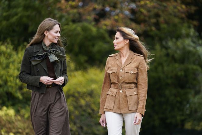 Pierwsza Dama USA w Windsorze spotkała się z królową Kamilą i księżną Kate
