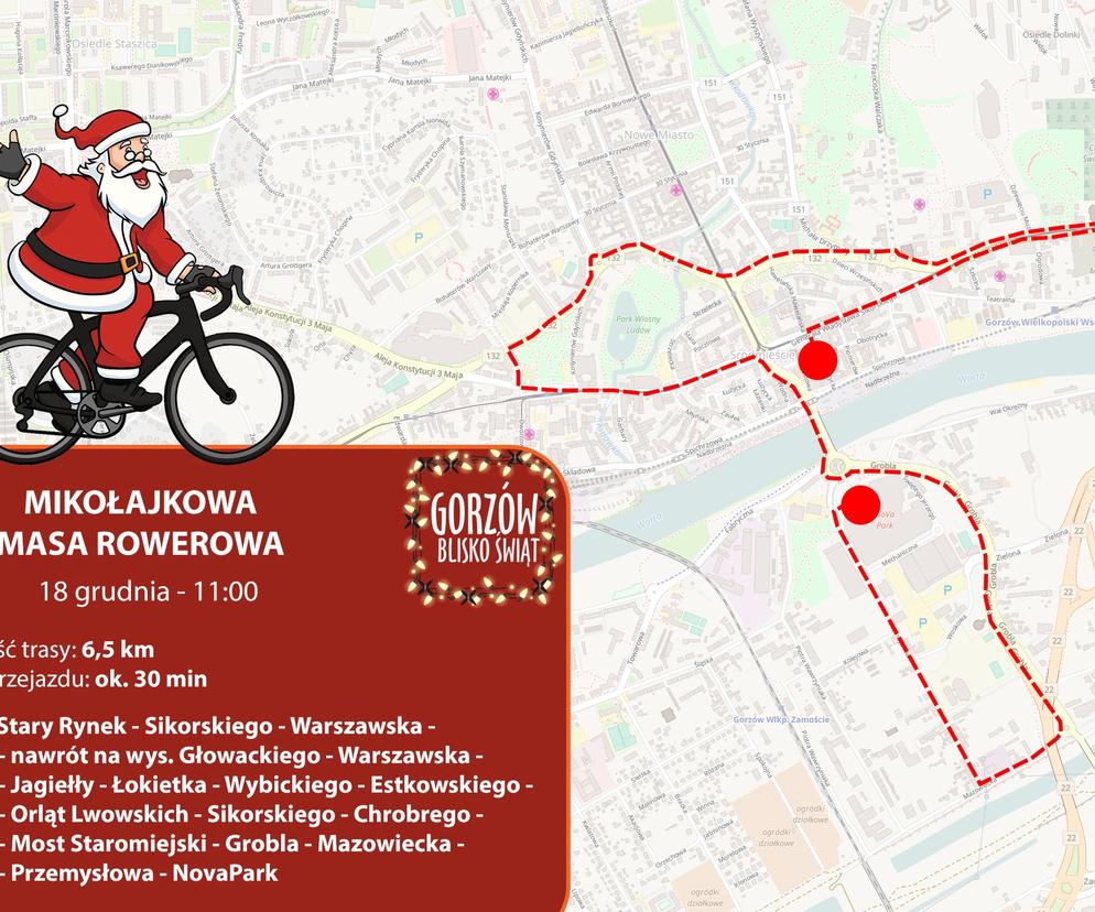 Mikołajkowa Masa Rowerowa
