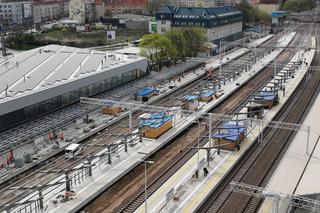 Stacja Olsztyn przechodzi metamorfozę. Są nowe perony, przejścia. Będzie nowy dworzec