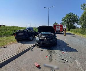 Poważny wypadek w Kraśniku. Jest wielu rannych, w tym dwoje dzieci