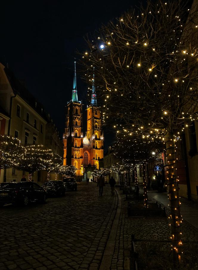 Świąteczne iluminacje we Wrocławiu