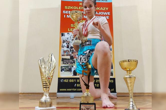 13-letnia łodzianka mistrzynią Europy w Muay Thai! 
