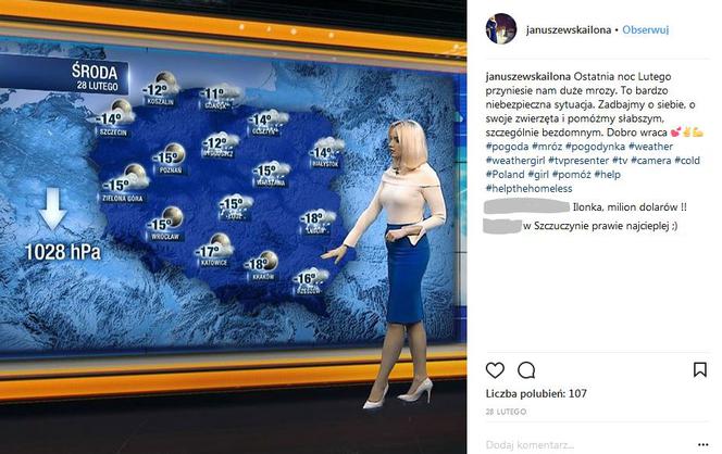 Ilona Januszewska - nowa gwiazda TVP