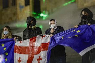 Masowe protesty w Gruzji. „Nie widzę szans na ukraiński Majdan” 