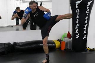 Przemysław Wipler na treningu