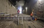 Budowa tramwaju do Dworca Zachodniego w Warszawie we wrześniu 2025 r.