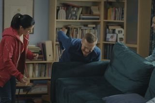 M jak miłość, odcinek 1882. Kinga (Katarzyna Cichopek), Piotrek (Marcin Mroczek)