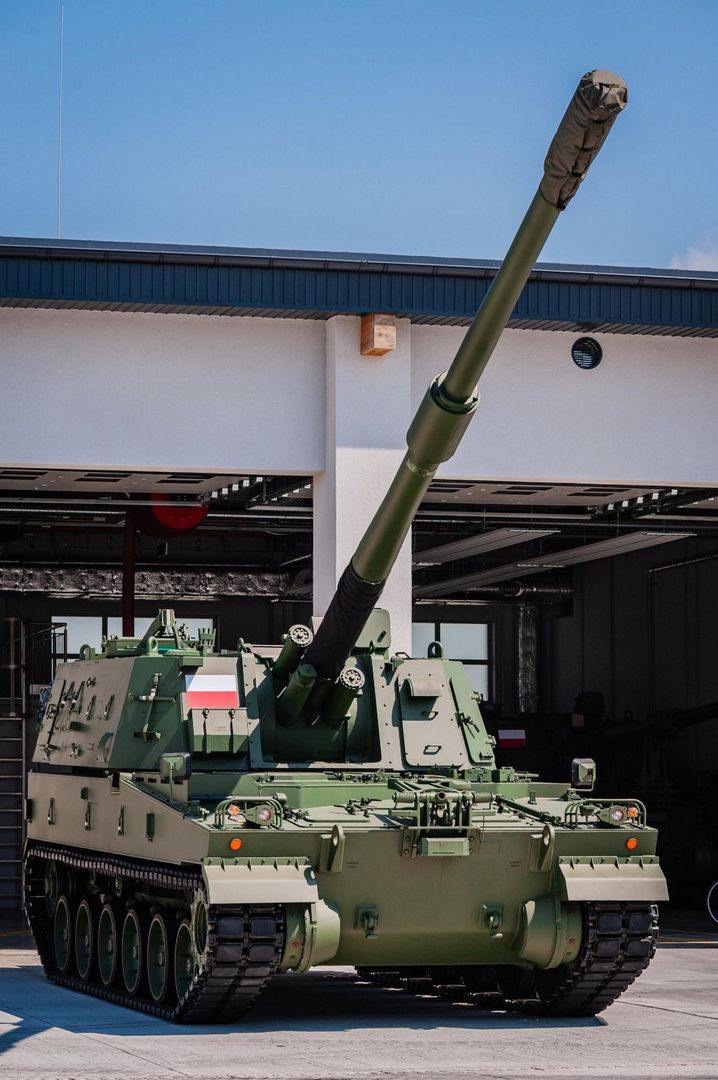 Koreańskie K9 w 1. Warszawskiej Brygadzie Pancernej 