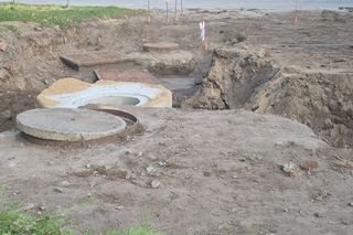 Tajemnicze odkrycie na ul. Nowowiejskiego w Olsztynie. Czy wstrzyma inwestycję?