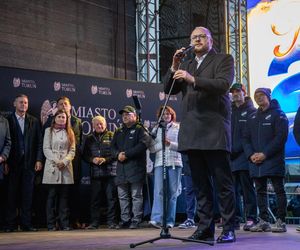 Mistrzowska feta Apatora na Rynku Staromiejskim w Toruniu