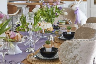 Dekoracja wielkanocnego stołu