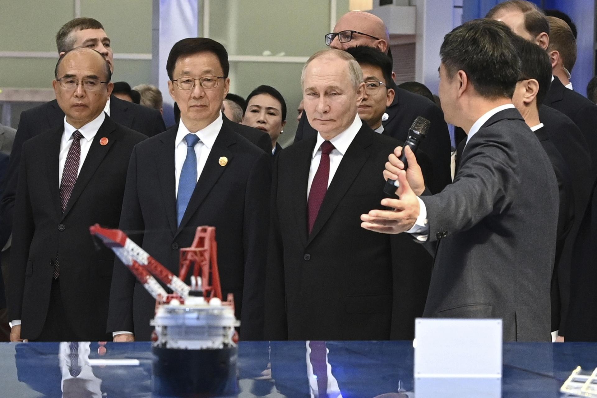 Wizyta Putina w Chinach
