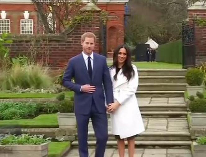 Meghan Markle i książę Harry po zaręczynach