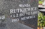 Nagrobek Wandy Rutkiewicz