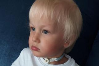 Oluś nie może oddychać gdy śpi. Synek stołecznych policjantów pilnie potrzebuje pomocy