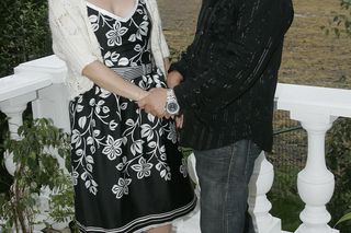Ranczo. Ewa Kuryło, Piotr Pręgowski - dożynki w Jeruzalu, sierpień 2008 r.