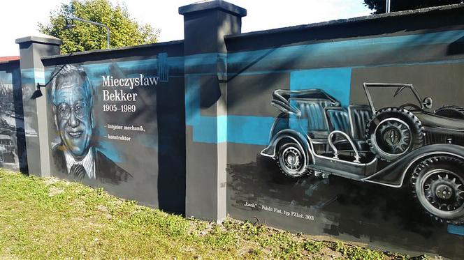 Mural na ulicy Chmielewskiego