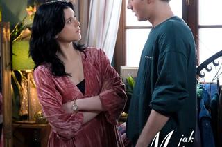 M jak miłość odc. 1804. Basia (Gabriela Raczyńska), Jasiek (Stanisław Dusza)