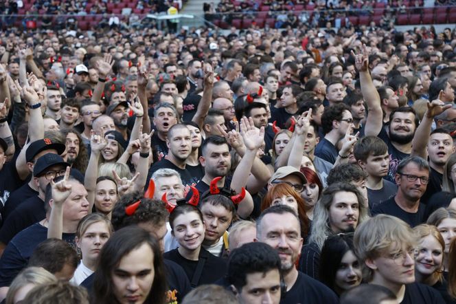 Koncert AC/DC w Warszawie (4.07.2025) - część druga. Organizatorem koncertu jest Live Nation