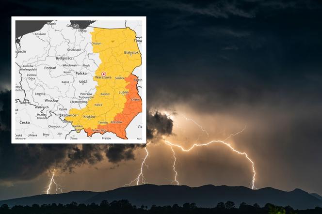 Groźne burze i nawałnice w Polsce. IMGW wydało ostrzeżenia drugiego stopnia! [LISTA WOJEWÓDZTW]