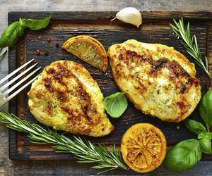 Pierś kurczaka cytrynowa z grilla 