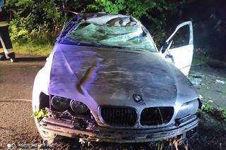 Młody kierowca BMW pędził jak wariat! W aucie wiózł dzieci 