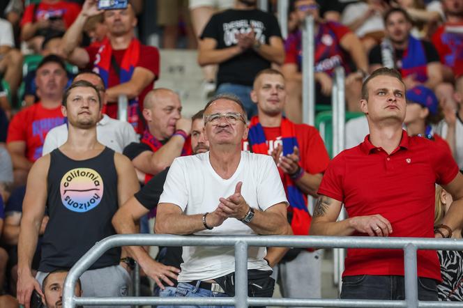 Kibice na meczu Raków Częstochowa - FC Kopenhaga