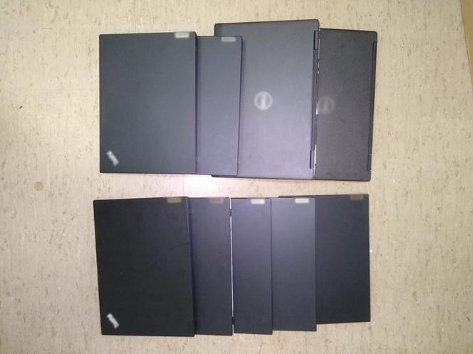 Kradł laptopy na potęgę! Przyznał się do kradzieży 100, z firmy zniknęło aż 266 komputerów