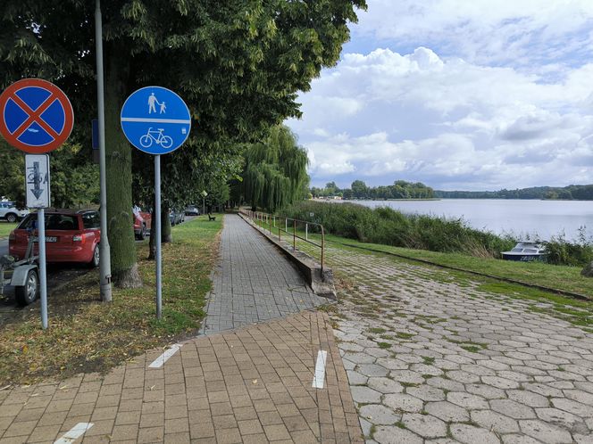 Promenada nad Jeziorem Łoniewskim w Osiecznej