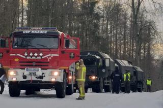 Śmierć na jeziorze Piłwąg. Pod mężczyzną załamał się lód! Policja, wojsko i strażacy szukali 71-latka [ZDJĘCIA]