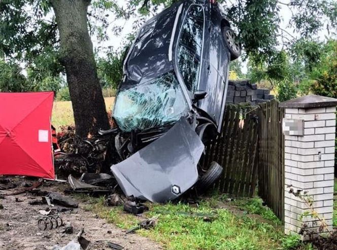 Tragiczny wypadek w Ślęzanach w gminie Lelów