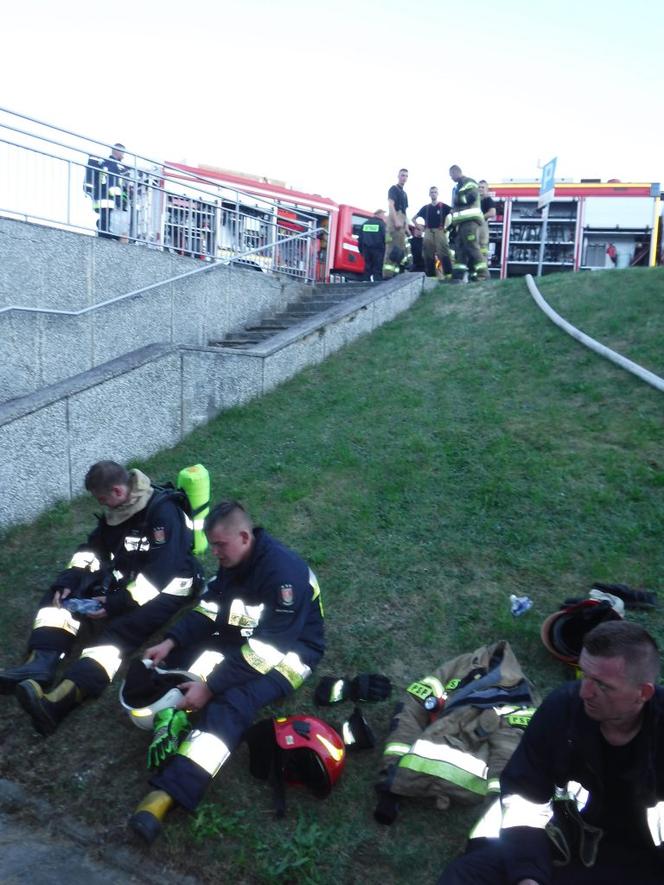 Lubelskie: Groźny pożar szpitala. Pacjenci z oddziału zakaźnego zostali ewakuowani na onkologię 