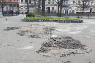 Zmiany w Parku Kościuszki w Lesznie