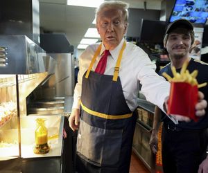 Donald Trump smażył frytki w McDonaldzie. Zrobiłem to, bo Kamala Harris kłamie